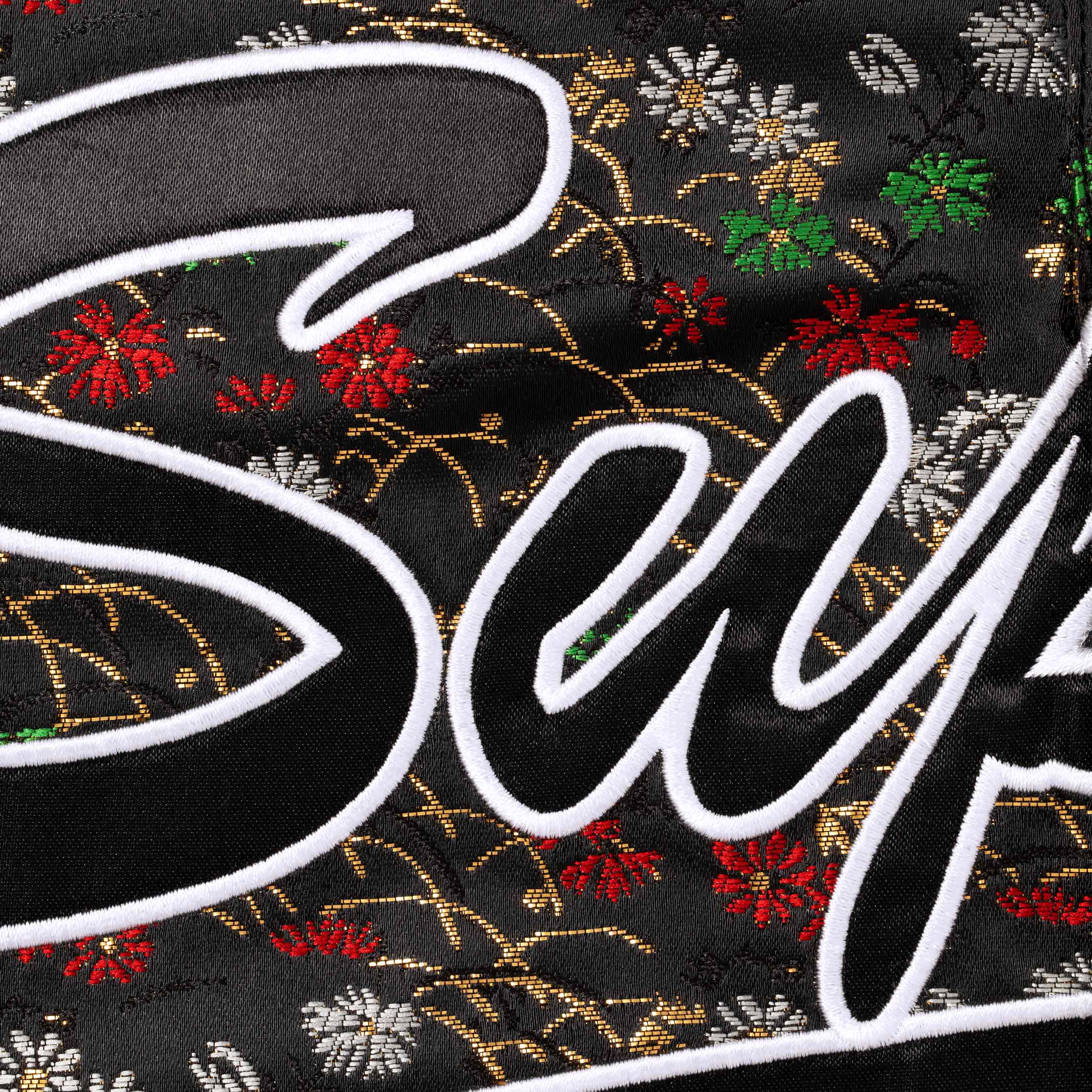 Floral Jacquard Baseball Jersey view 4